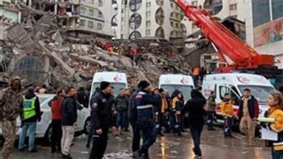 ارتفاع حصيلة قتلى الزلزال في تركيا إلى 21 ألفا و43 شخصا