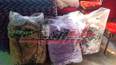 توزيع 100 لحاف فايبر ضمن مبادرة شتاء دافئ بكفر الشيخ 