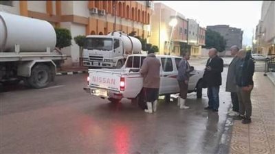 استمرار غرفة العمليات بالعريش لمتابعة الأعمال والظروف الجوية 