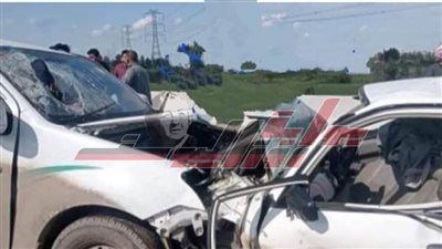 في حادث تصادم.. مصرع محاميين وإصابة 4 آخرين بكفر الشيخ 