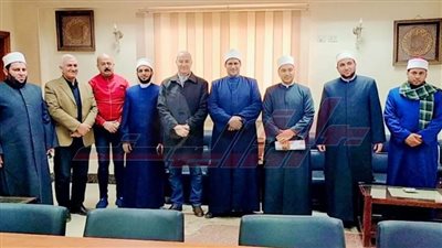  شباب كفر الشيخ تستقبل القافلة الدعوية القادمة من الإسكندرية لقرى بلطيم