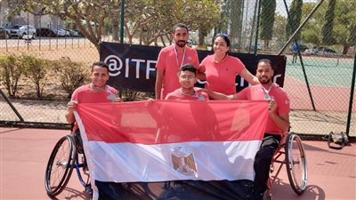 رجال تنس الكراسي المتحركة يحرز برونزية إفريقيا 