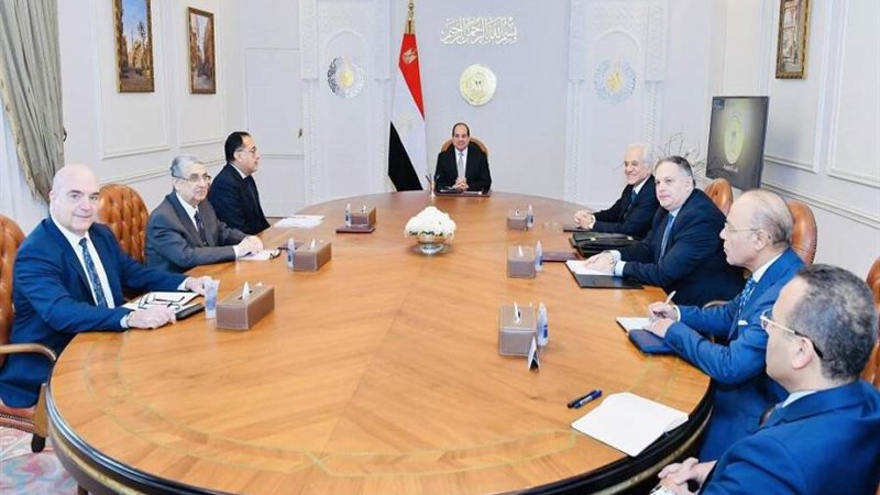 السيسي يبحث فرص التعاون