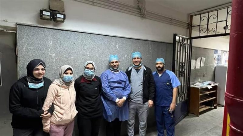 الفريق الطبي بعد