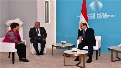 عاجل.. الرئيس السيسي يلتقي كريستالينا جورجييفا المدير العام لصندوق النقد الدولي