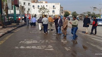 تنفيذ حملات للنظافة والتجميل ورصف شارع بورسعيد بمدينة المنيا