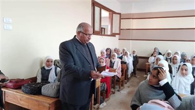 وكيل تعليم بني سويف يتصدى للتقصير والإهمال بمدرسة البطل يوسف صديق