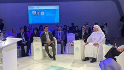 وزير الرياضة يشارك فى الجلسة الحوارية 