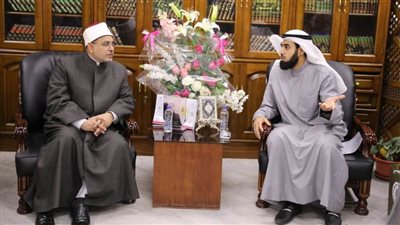 رئيس جامعة الأزهر يستقبل الملحق الثقافي الكويتي بالقاهرة لبحث آفاق التعاون العلمي