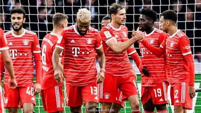 بايرن ميونخ يدخر نجومه للشوط الثاني في مواجهة باريس سان جيرمان