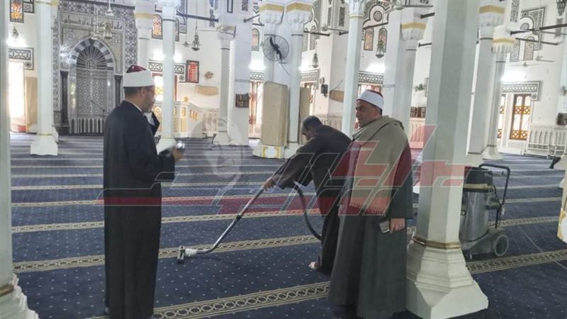 حملة نظافة بمساجد