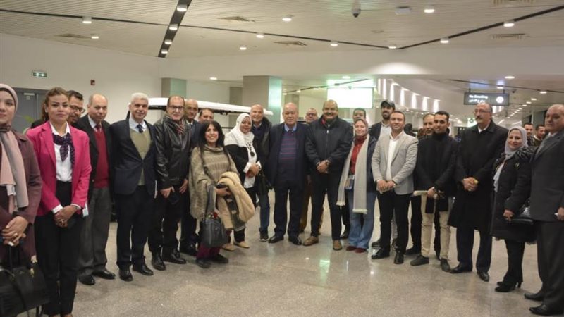 محرري الطيران مع