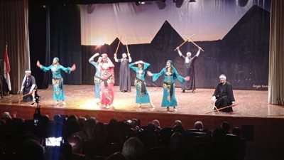 حفل فلكلوري بمتحف الحضارة