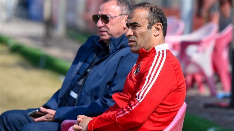 الخطيب من مران الأهلي