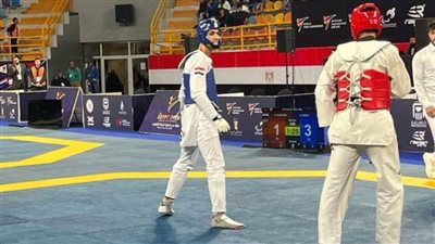 سيف عيسى يتأهل إلى نهائي بطولة كأس رئيس الاتحاد الدولي في التايكوندو