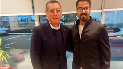 قمر يستقبل رئيس الاتحاد العربي للطائرة قبل إنطلاق البطولة العربية 