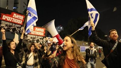 استمرار الاحتجاجات ضد الحكومة الإسرائيلية للأسبوع السابع على التوالي