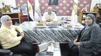 وكيل التعليم ومدير التأمين الصحي يبحثان سبل التعاون للرعاية الصحية لطلاب الوادي الجديد 