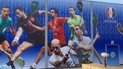 الانتهاء من تجهيز الملعب الزجاجي بستاد القاهرة لاستضافة تدريبات أبطال الإسكواش