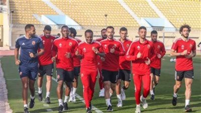 استعدادا للقاء أسوان في الدوري.. الأهلي يخوض تدريباته على 