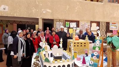 افتتاح معرض الوسائل التعليمية النصف سنوي بإدارة إمبابة الأزهرية بالجيزة 
