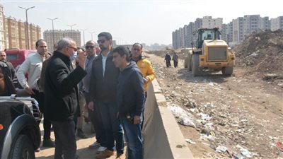 محافظ القليوبية يتابع حملة النظافة بشبرا الخيمة