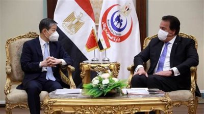 وزير الصحة يستقبل سفير الصين لبحث تعزيز التعاون بالمشروعات الصحية
