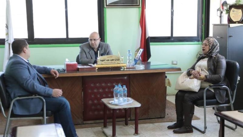 محافظ بنى سويف يلتقى