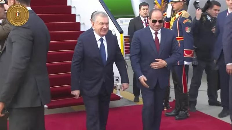 الرئيس السيسي يستقبل