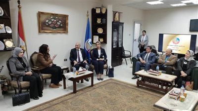 نائب محافظ البحيرة تستقبل لجنة التعليم والبحث العلمي بمجلس النواب