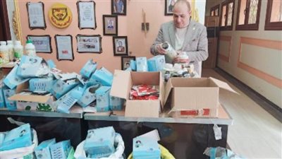 ضبط 2919 عبوة دواء بيطري مجهول المصدر بالشرقية 