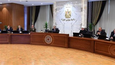 تعرّف على قرارات مجلس الوزراء اليوم 