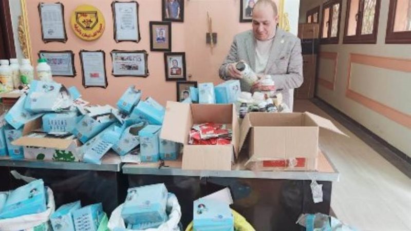 جانب من المضبوطات