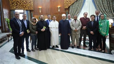 شيخ الأزهر يستقبل أعضاء مكتب 