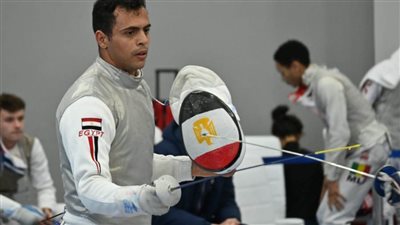 محمد عصام يتأهل لدور الـ64 التمهيدي لكأس العالم لسلاح الشيش