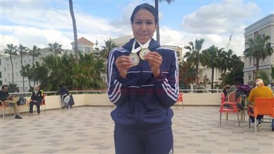 فاطمة الصاوي تتوج بذهبية 100 متر ظهر بكأس مصر لذوي الهمم
