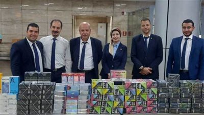جمارك مطار القاهرة تضبط محاولة تهريب عدد من الهواتف المحمولة ومستلزماتها