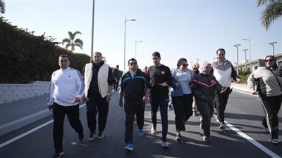 وزير الرياضة يُشارك في ماراثون على هامش فعاليات مؤتمر ومعرض سبورتس إكسبو