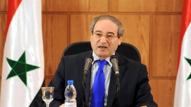 وزير الخارجية السوري