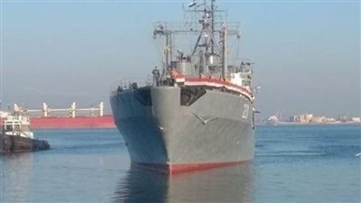 وصول سفينة مصرية إلى ميناء اللاذقية السوري محملة بألف طن مساعدات إغاثية