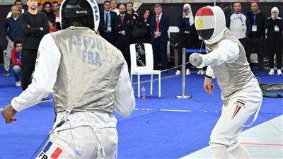 علاء أبوالقاسم يحقق المركز السادس ببطولة كأس العالم لسلاح الشيش