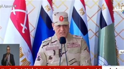 بالفيديو.. كلمة قائد الجيش الثاني الميداني في فاعليات تفقد اصطفاف المعدات المشاركة في تنمية سيناء
