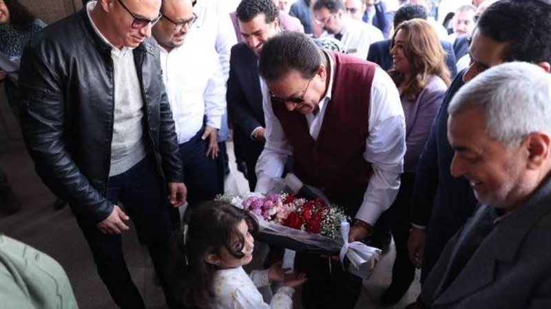 وزير الصحة في دمياط