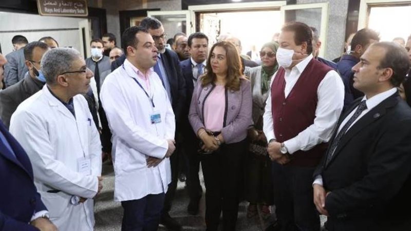وزير الصحة بمستشفى