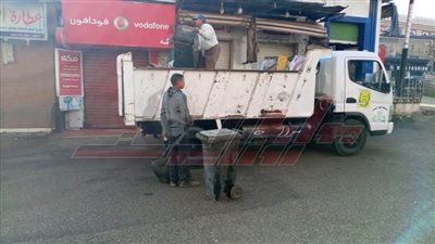تكثيف جهود النظافة والتجميل بكفر الشيخ