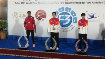 عبد الرحمن شبيب يحصل على فضية بطولة هزاع الدولية الوثب الطويل 