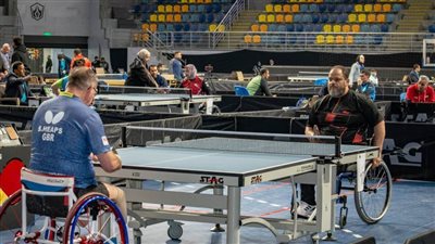 اليوم ختام بطولة مصر الدولية للطاولة البارالمبية 