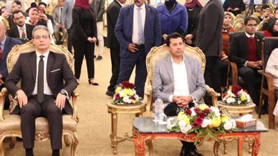 وزير الرياضة ونقيب الإعلاميين يفتتحان ملتقى القيادات الشبابية والإعلامية
