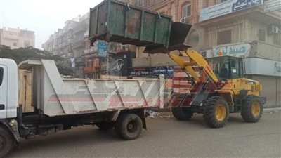رفع 600 أطنان مخلفات خلال 48 ساعة بكفر الشيخ 