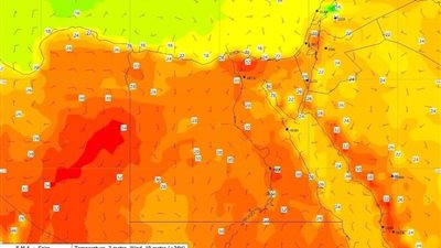 عاجل.. الأرصاد الجوية تحدد موعد ذروة الارتفاع في درجات الحرارة